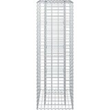  Gabionski uzdignuti krevet Srebrno 50 x 50 x 150 cm - 50 x 50 x 150 cm | shoptok.hr