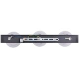  Stropni reflektor Crna 54 x 13 x 26 cm Staklo i Metal | shoptok.hr
