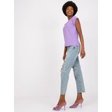 BASIC Feel Good T-shirt-RV-TS-4833.67P-purple | Shoptok.si
