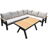 Rojaplast Siva aluminijasta vrtna garnitura za 5 oseb Rotterdam – | Shoptok.si