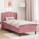  Okvir za krevet s uzglavljem Ružičasta 80 x 200 cm Baršun - Ružičasta 80 x 200 cm | shoptok.hr