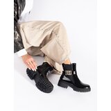 SEASTAR Women's lacquered black Chelsea boots | Shoptok.si