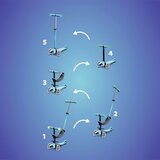  Micro Mini2Grow Deluxe Magic LED romobil i guralica, Blue | shoptok.hr