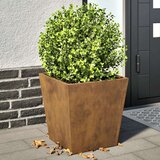 vidaXL Vrtne sadilice 2 kom 40x40x40 m od čelika COR-TEN Cijene