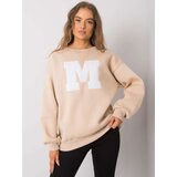 ex moda Sweatshirt-EM-BL-617-1.34X-beige | Shoptok.si