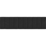  Jastuk za uzglavlje Hanko crni 180 cm baršunasti | Eponuda.com