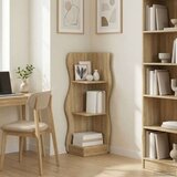  Kutna polica Hrast sonoma 34 x 33 x 102 cm Konstruirano drvo | shoptok.hr