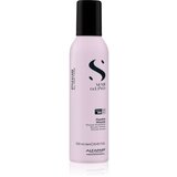 ALFAPARF MILANO Semi di Lino Style&Care Flexible Mousse pena za volumen in obliko pričeske, ki ščiti med toplotnim oblikovanjem za naravno fiksacijo i u