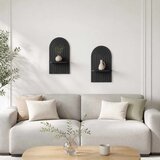  Zidna polica 2 kom. 80.5 x 13.5 x 37.5 cm | shoptok.hr