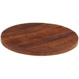 Stolna ploča Ø 50 x 3,8 cm okrugla od masivnog obnovljenog drva | shoptok.hr