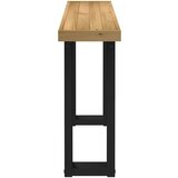 vidaXL konzolna miza noain 120x30x75 cm trdna borovina | Shoptok.si