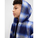 GAP Children's Flannel Shirt with Hoodie - Boys | shoptok.hr