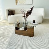 Hanah home Club sto Mia, 75x35x75 cm, Smeđa | Eponuda.ba