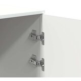 vidaXL Ormarić za pohranu bijeli 40x45x103,5 cm izrađeno drvo | shoptok.hr