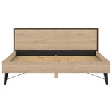 Tvilum Zakonska postelja v hrastovem dekorju z letvenim dnom 180x200 cm v naravni barvi Ry – | Shoptok.si