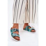 S. BARSKI Women's Slippers With Buckles And Glitter S.Barski | Shoptok.si