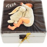  Personalizirane škatle s fotografijami – Darilo za krst ali rojstni dan - 16x16x10cm - 19110 | Shoptok.si