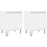  Noćni ormarići 2 kom bijeli 40 x 30 x 50 cm konstruirano drvo | Eponuda.com