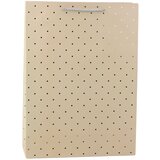 Classic Gift Bag with Gold Dots 41 x 30 x 12 cm | shoptok.hr