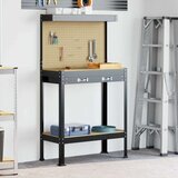  Radne klupe s ladicama Crna 81 x 41 x 145 cm Konstruirano drvo | shoptok.hr