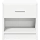  Noćni ormarići 2 kom s ladicama bijeli 39x28x41 cm | Shoptok.si