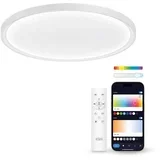 SmartLED Halo2 stropna svjetiljka, RGBIC + CCT, Ø37 cm, 3200 lm, 240 LED