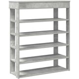 vidaXL stalak za cipele boja betona 80x30x98 cm konstruirano drvo | shoptok.hr