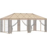  Okvir za sjenicu bez platna sjenice 6 x 3 m Crna Čelik | shoptok.hr