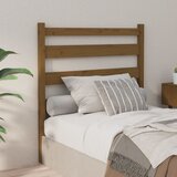 vidaXL Uzglavlje za krevet boja meda 96 x 4 x 100 cm masivna borovina | shoptok.hr