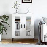 Maison Chic Komoda - Predalnik bela 69,5x34x90 cm inženirski les, (21716278) | Shoptok.si