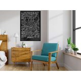  Poster - City Map: Munich (Dark) 20x30 | shoptok.hr
