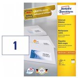 Avery Zweckform Univerzalne etikete A5 210 x 148 mm | Shoptok.si