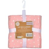 Bébé Douceur Plenice iz muslina v kompletu 3 ks – | Shoptok.si