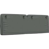 vidaXL Vzglavna stranica temno siva 140 cm blago | Shoptok.si