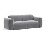 Cosmopolitan Design Siva baršunasti sofa 220 cm Strino – | shoptok.hr