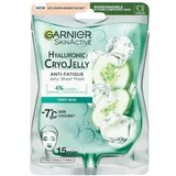 Garnier Skin Naturals Hyaluronic Cryo Jelly Sheet Mask maska za obraz 1 ks za ženske