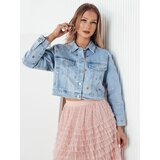 DStreet Kurtka damska jeansowa FINSEI niebieska | ePonuda.com