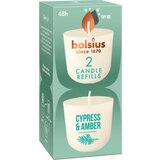 Bolsius CleanLight polnilo, 2 kos. - cipresa in jantar | Shoptok.si
