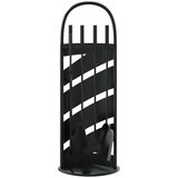  Komplet orodja za kamin 5 kosov 23x15x66 cm jeklo | Shoptok.si
