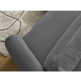 Bobochic Paris Siva kotna sedežna garnitura Aden – | Shoptok.si