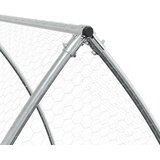  Kavez za zečeve srebrni 105 x 300 x 120 cm od pocinčanog čelika | Eponuda.com