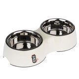 TIAKI dvostruka melaminska zdjelica - 2 x 800 ml, Ø 16 cm | shoptok.hr
