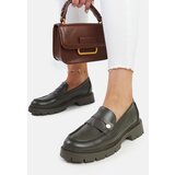 Gemre Dark Green Eco Leather Loafers Mladenka | shoptok.hr