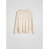 Reserved - Džemper s visokim udjelom viskoze - pastelnoružičasto | shoptok.hr