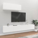 The Living Store Komplet TV omaric 3-delni bel inženirski les - Komplet TV Omaric, (21374211) | Shoptok.si