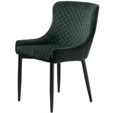 Unique Furniture Zelen žameten jedilni stol Ottowa – Cene