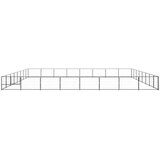  Kavez za pse crni 64 m² čelični | shoptok.hr