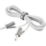 Voltcraft MSB-501 varnostni merilni kabel lamelni vtič 4 mm lamelni vtič 4 mm 5.00 m bela 1 kos, (20422916) Cene