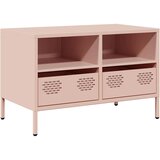 TV ormarić ružičasti 68 x 39 x 43,5 cm hladno valjani čelik | Eponuda.com