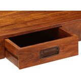  Radni stol 110x50x76 cm od drva bagrema s premazom boje meda | Eponuda.com